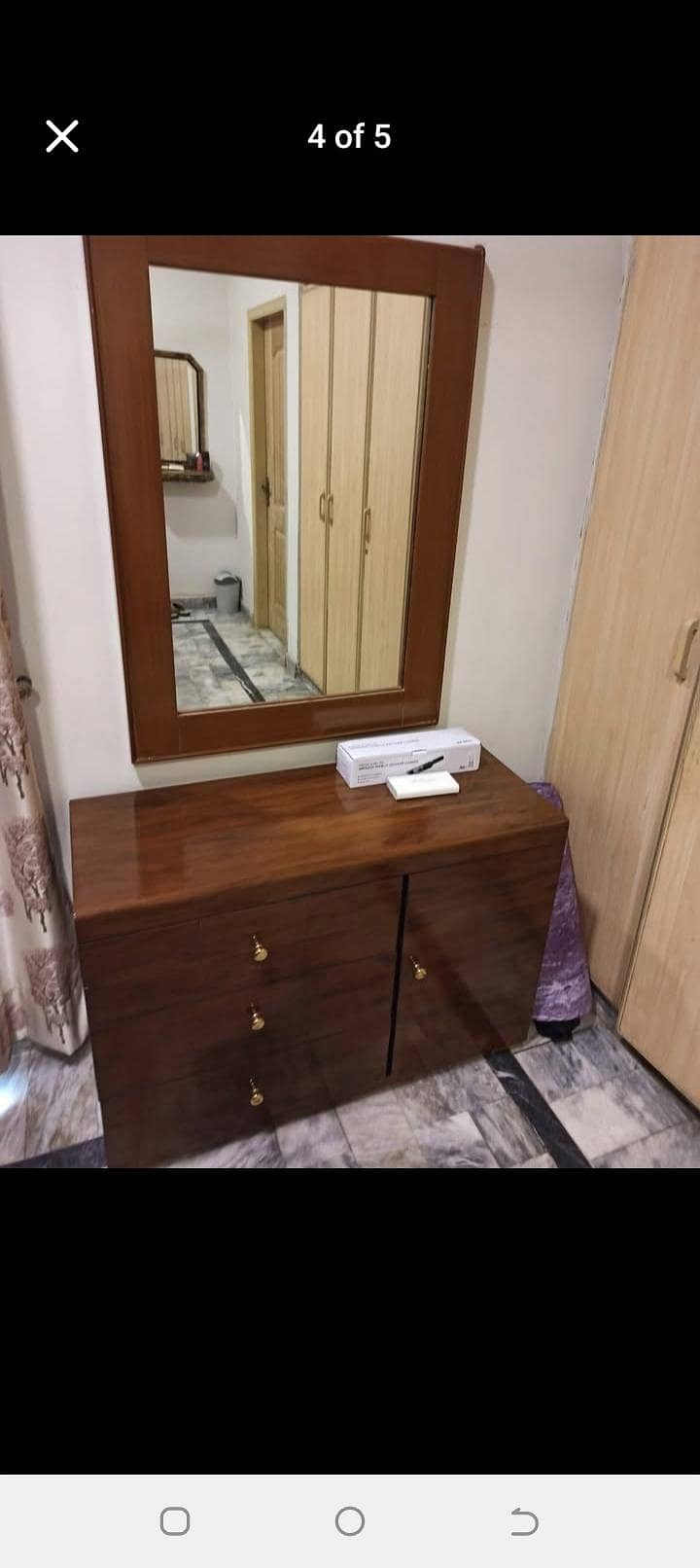 bed dressing side table 2