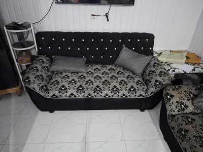 7 seater sofa set with center table for sale