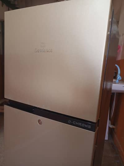 Dawlance e-Chrome Double Door Refrigerator 9140WB Metalic Gold 8 cubic
