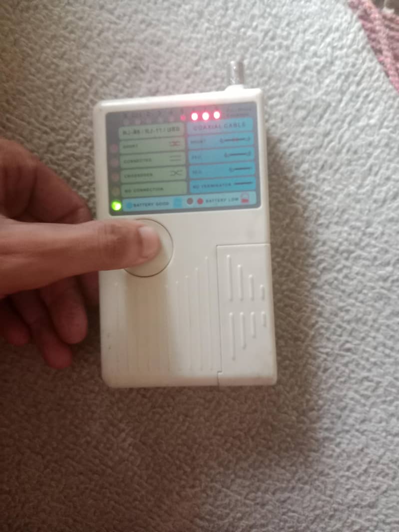 Network and cctv cable tester 0