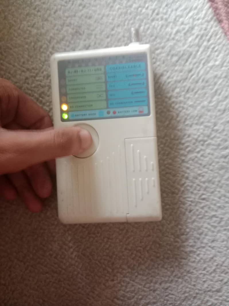 Network and cctv cable tester 6