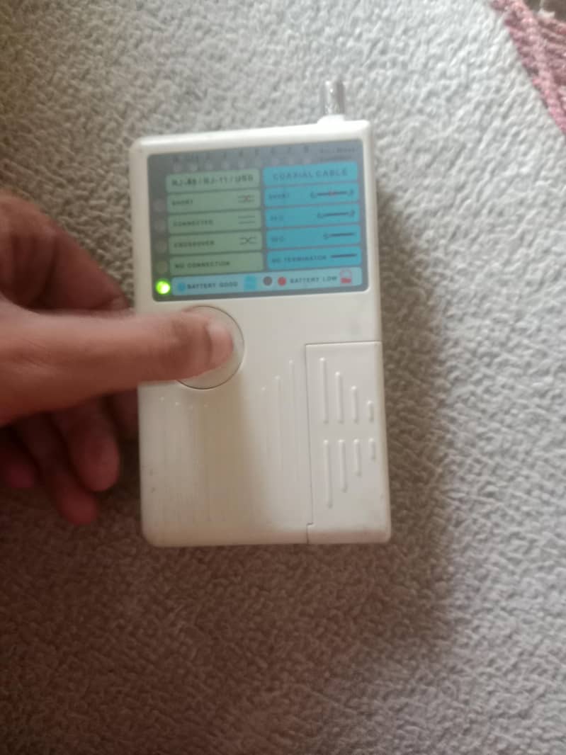 Network and cctv cable tester 7