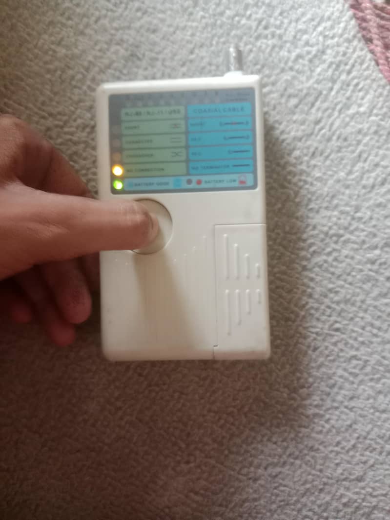 Network and cctv cable tester 8