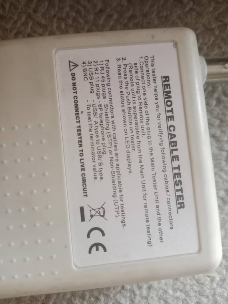 Network and cctv cable tester 5
