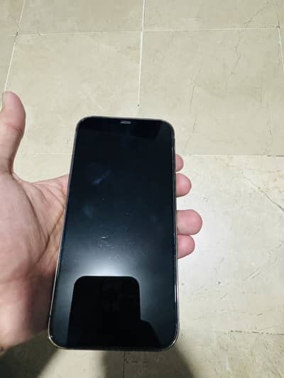 Iphone 12 pro max 256 gb Golden with box & data cable back glass break