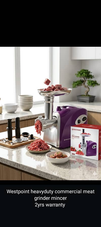 Meat grinder collection available