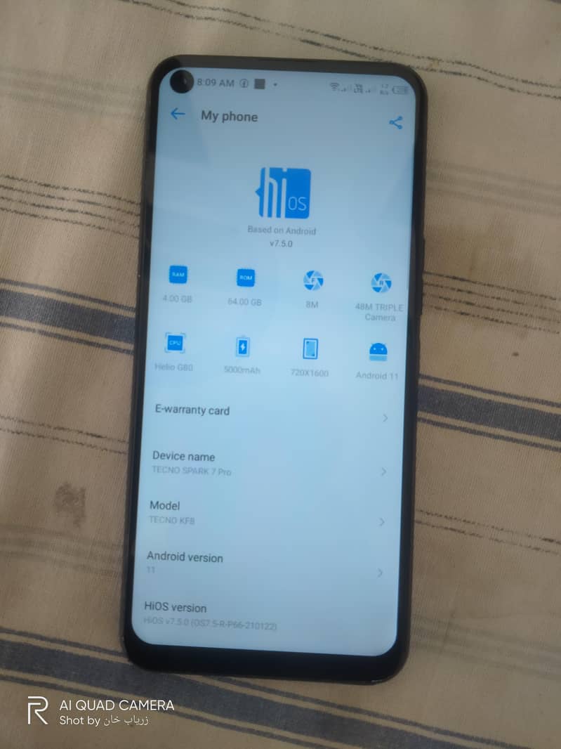 Tecno Spark 7pro 2