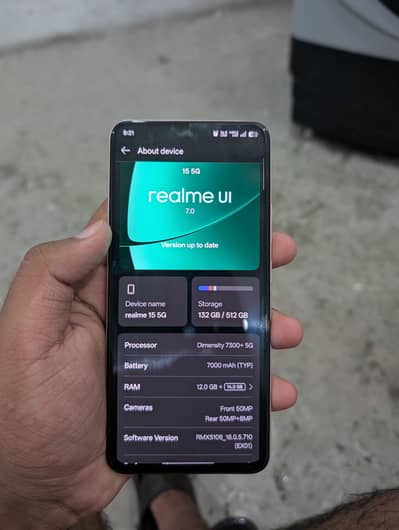 Realme 15 5G 12/512GB 10/9condition 5/6 months warranty