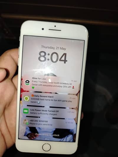 Iphone 8plus 64gb pta approved 10/10 condition