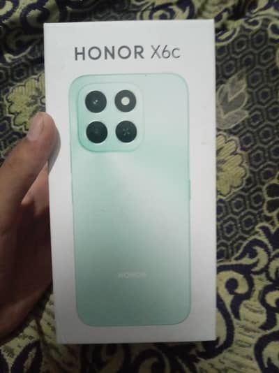 honor x6c 6+6/128 storage full lash condition