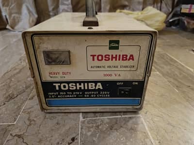 Toshiba Automatic Voltage Stabilizer for Sale.