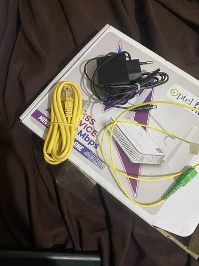 ptcl fiber wifi router all thing are available