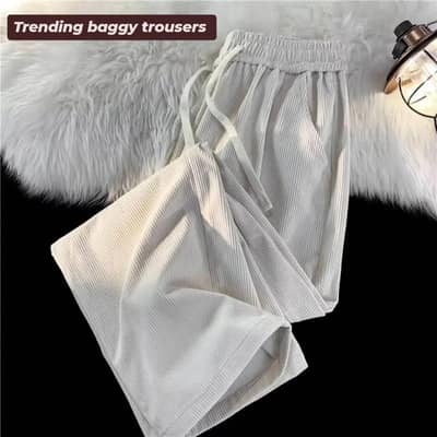Trending baggy trousers in 3 colours 