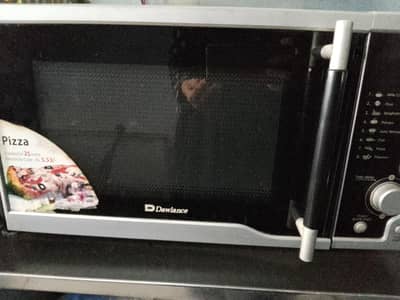 microwave and oven