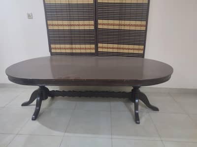 pure wooden dining table for sale