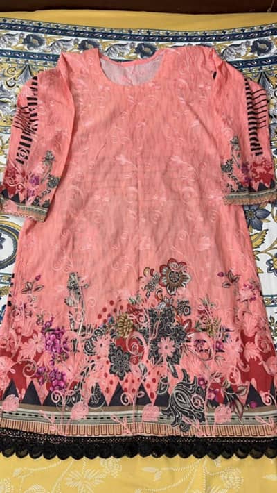 embroided 3pcs suits