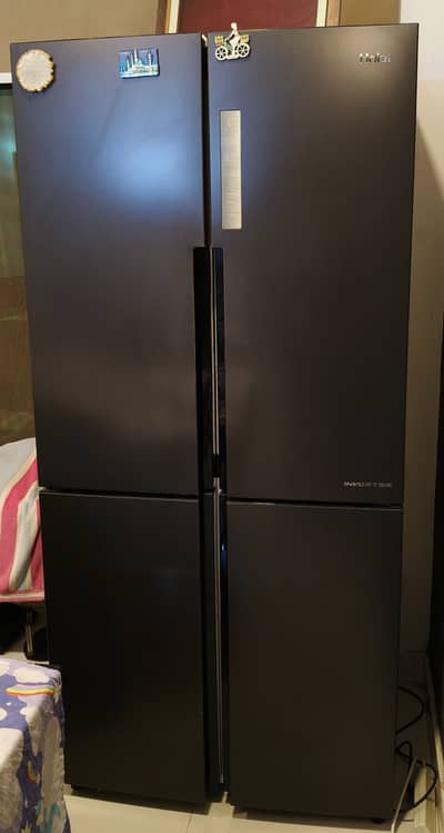 Haier SILVER Refrigerator HRF-578TSG1 – 20.4 Cubic Feet – No Frost