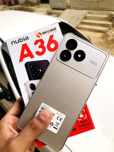 Nubia A36 4Gb Ram 64Gb Memory