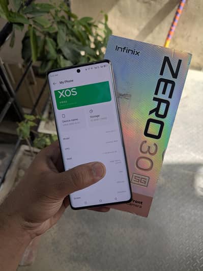 Infinix Zero 30 5G - 12/256 - Box + Charger