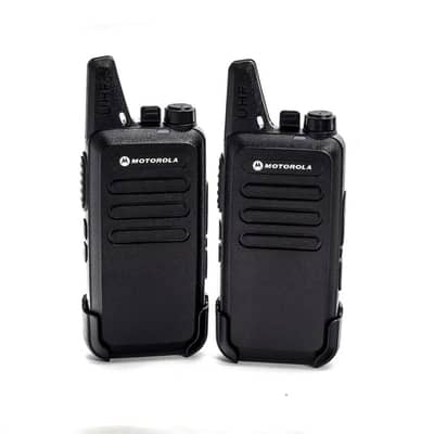 Motorola C1 Compact Walkie Talkie Long Range Rechargeable Two-Way Radi