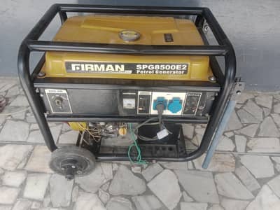 Firman 6.5kv generator 8500E2 6500 watt mandi bahauddin