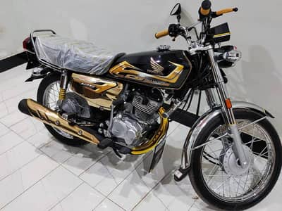 Honda CG 125 Gold Edition All Punjab Number Unique Modified Bike