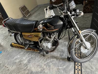 Honda CG 125 Gold Edition- Excellent Bike Year 23/24 1ST Owner