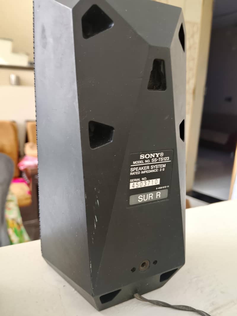 Sony dz 650 surround speakers 5 pcs 5