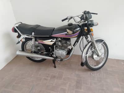 honda cg 125 2007 model total geniune bike