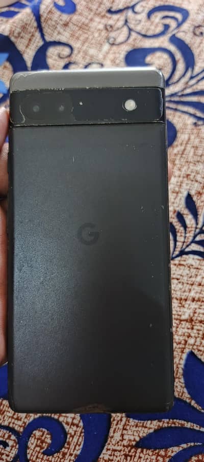 Google pixel 6a . 6/128  /Galas tota h baki all oka h fingerprint oka h