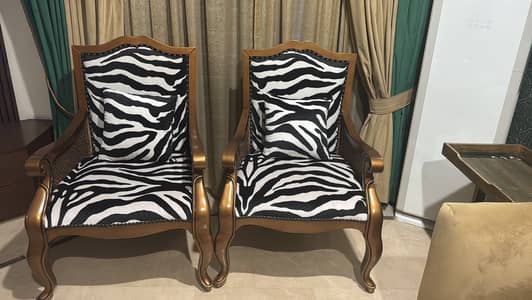 zebra chairss