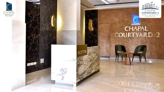 FLAT IS AVAIALBE FOR RENT IN CHAPAL COURYARD , SCHEME 33 KARACHI, COURTYARD ! COURTYARD