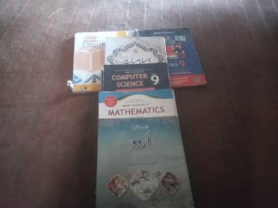 all 9 books  for sale