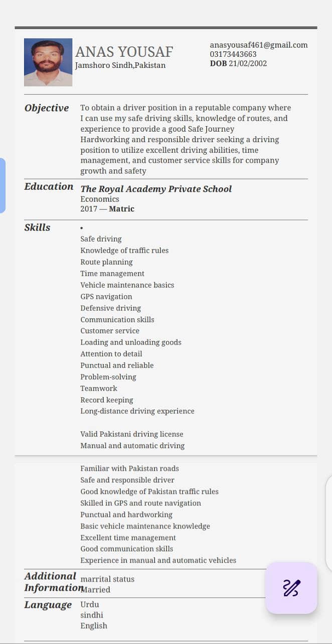 driver available wanted 0