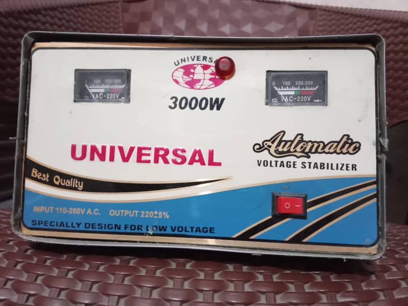 Universal stabilizer 3000w 0