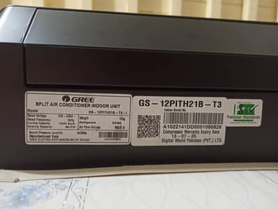 GREE Inverter Split 1 Ton AC T3 Version