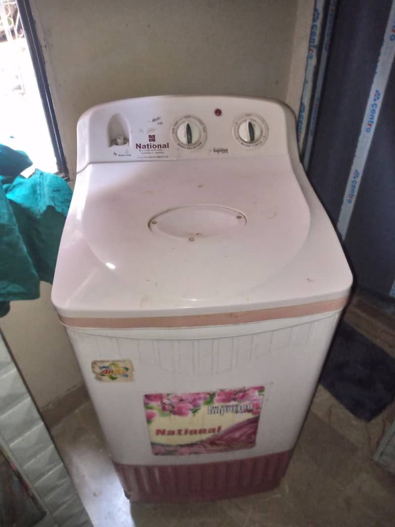 نیشنل کی واشنگ مشین 1