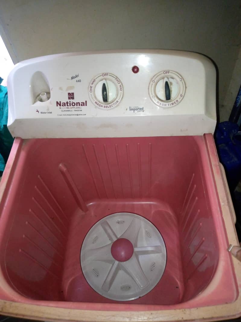 نیشنل کی واشنگ مشین 3