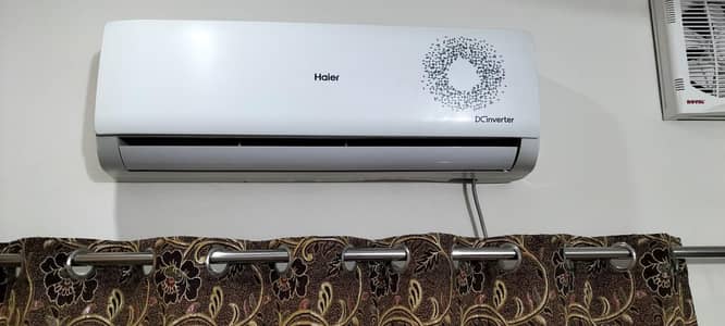 Haier DC inverter 1 ton heat nd cool total geninue