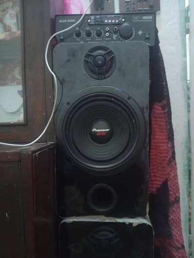 pioneer speaker with amplifier