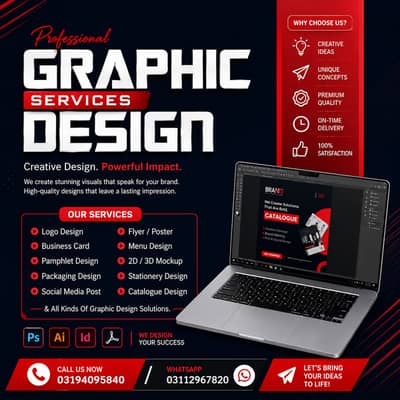 Professional Graphic Designer Services | Logo Design | Social Media