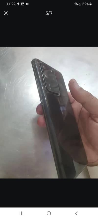 Galaxy S20 ultra 12/128 pta official minor Line dot glass crack