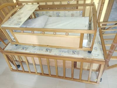 wooden cot wooden Baby bed Baby cot double baby bed