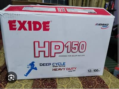 Exide battery Hp 150