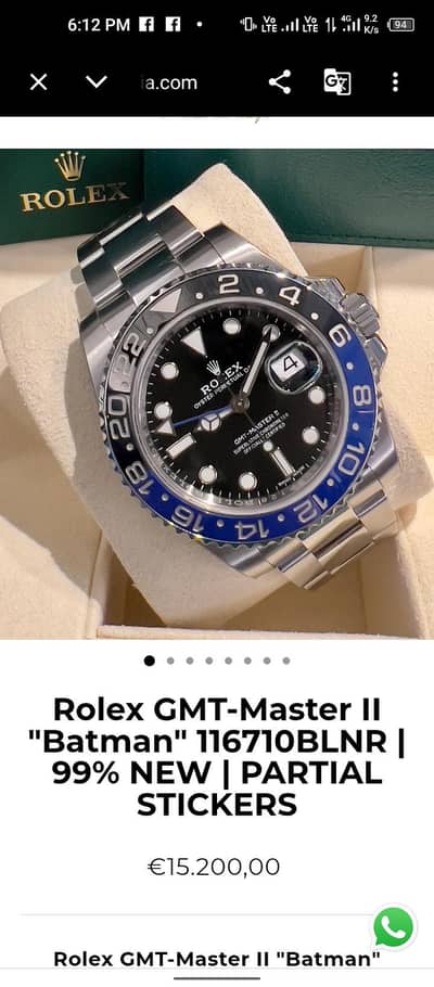 Rolex GMT master 2