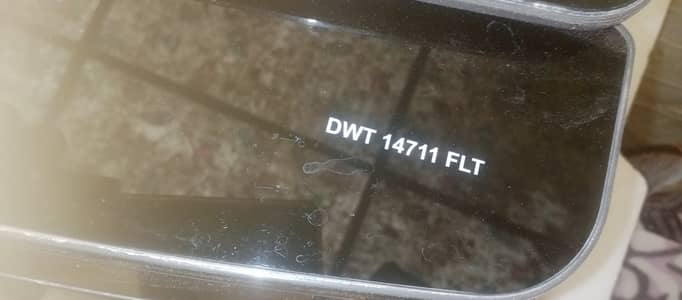 Dawlance DWT 14711 top load fully automated, almost new