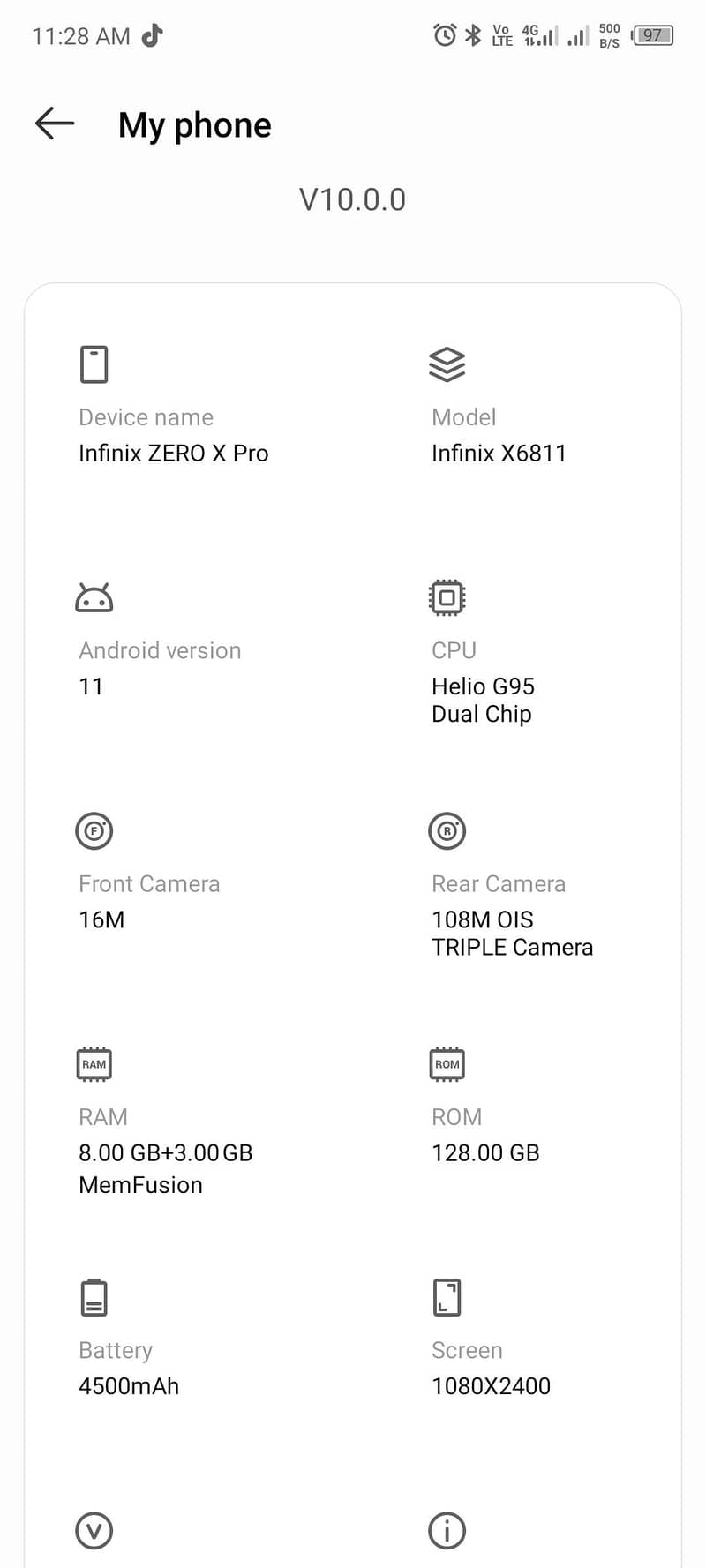 infinx zero x pro 2
