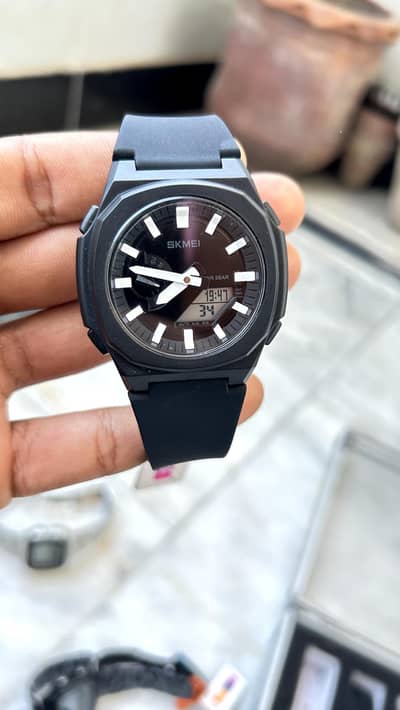 Skmei 2091 world time feature watch
