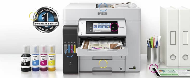 EcoTank Pro ET-5800 All-in-One Cartridge-Free Supertank Printer