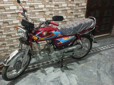 HONDA CD 70 2026 MODEL Brand New Condition